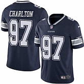 Nike Dallas Cowboys #97 Taco Charlton Navy Blue Team Color NFL Vapor Untouchable Limited Jersey,baseball caps,new era cap wholesale,wholesale hats